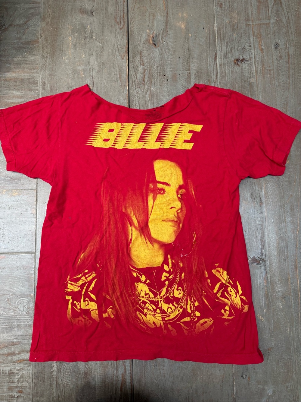 Billie Eilish Concert Tee - size Medium